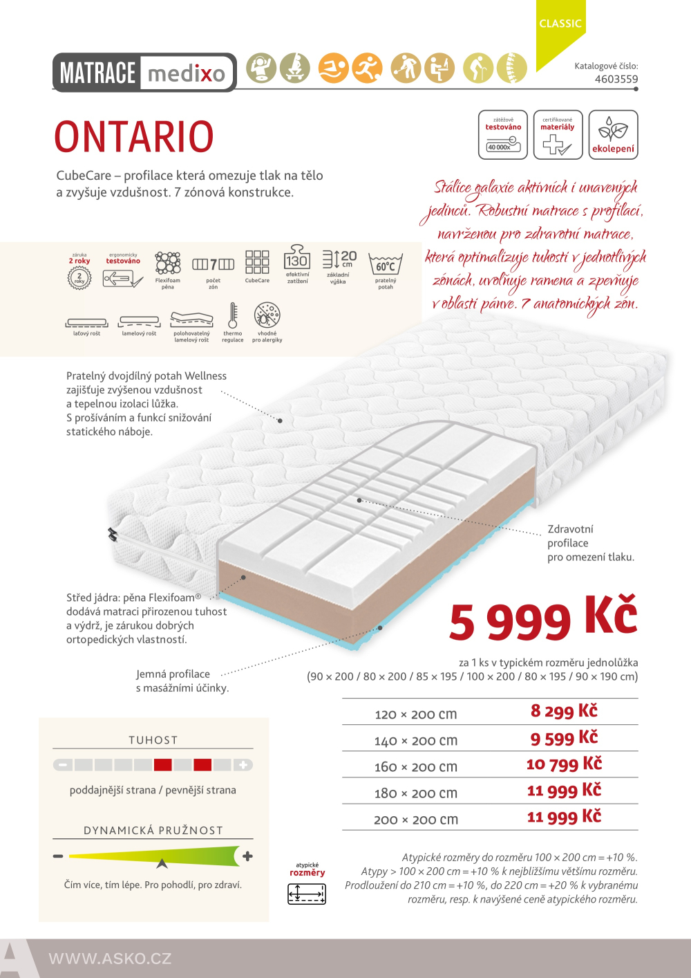 Leták ASKO nábytek katalog - Matrace Tropico - strana 30