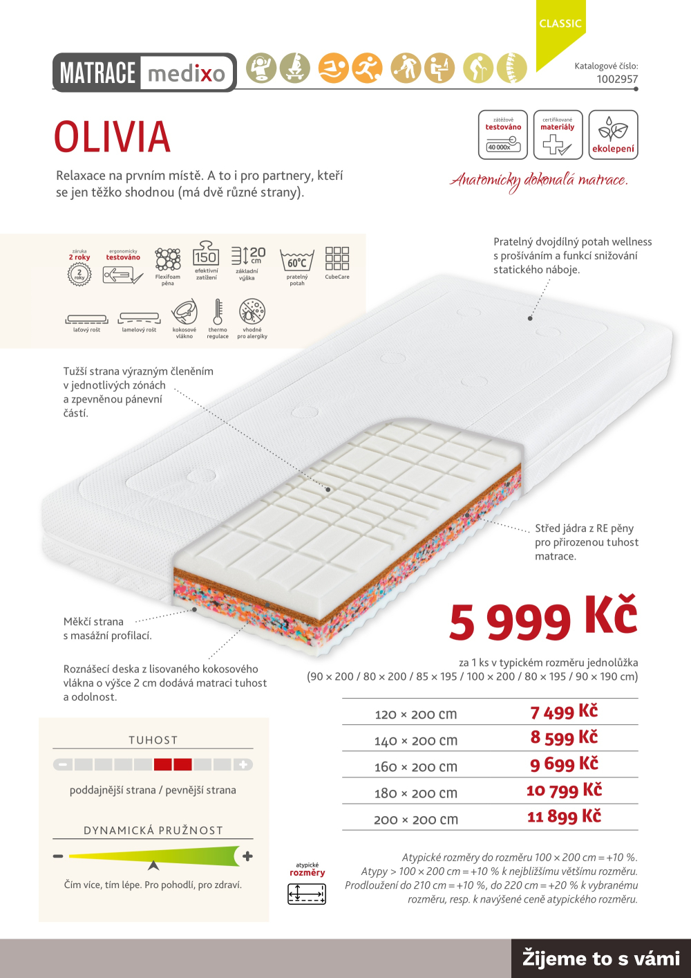 Leták ASKO nábytek katalog - Matrace Tropico - strana 35