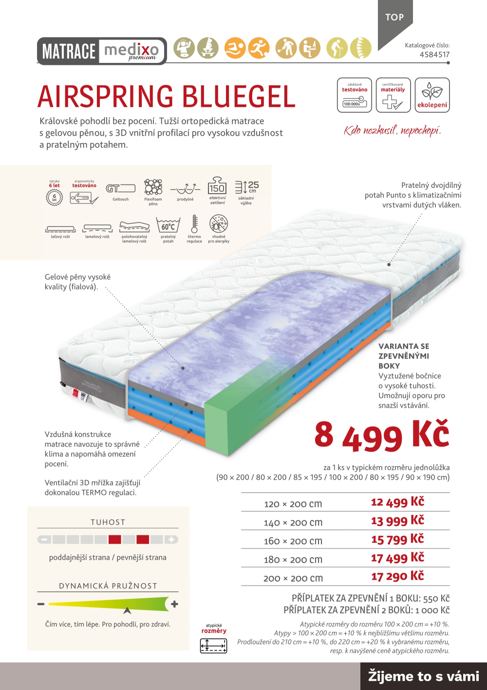 Leták ASKO nábytek katalog - Matrace Tropico - strana 39