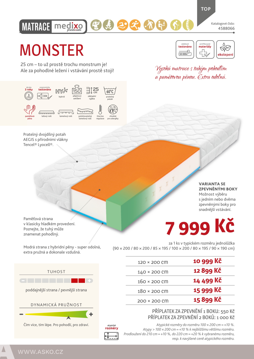 Leták ASKO nábytek katalog - Matrace Tropico - strana 40