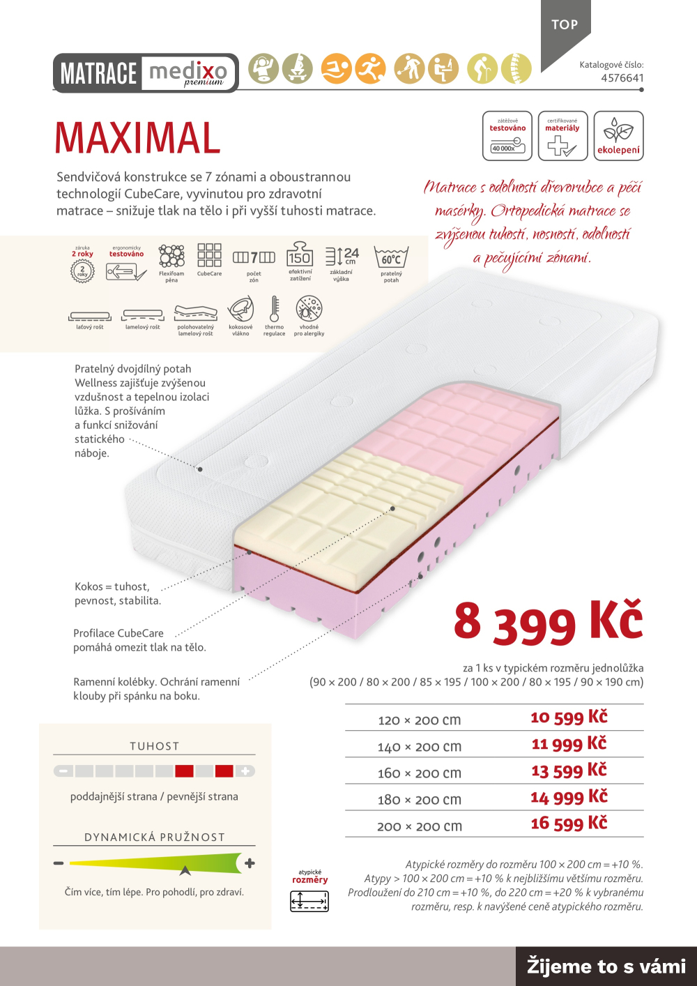 Leták ASKO nábytek katalog - Matrace Tropico - strana 41