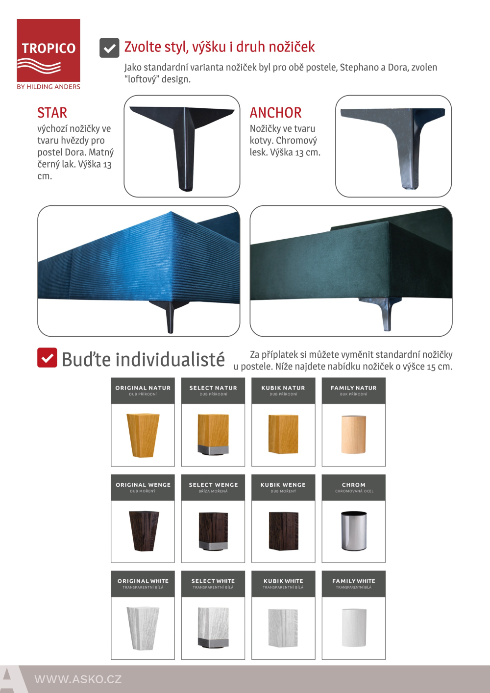 Leták ASKO nábytek katalog - Matrace Tropico - strana 52