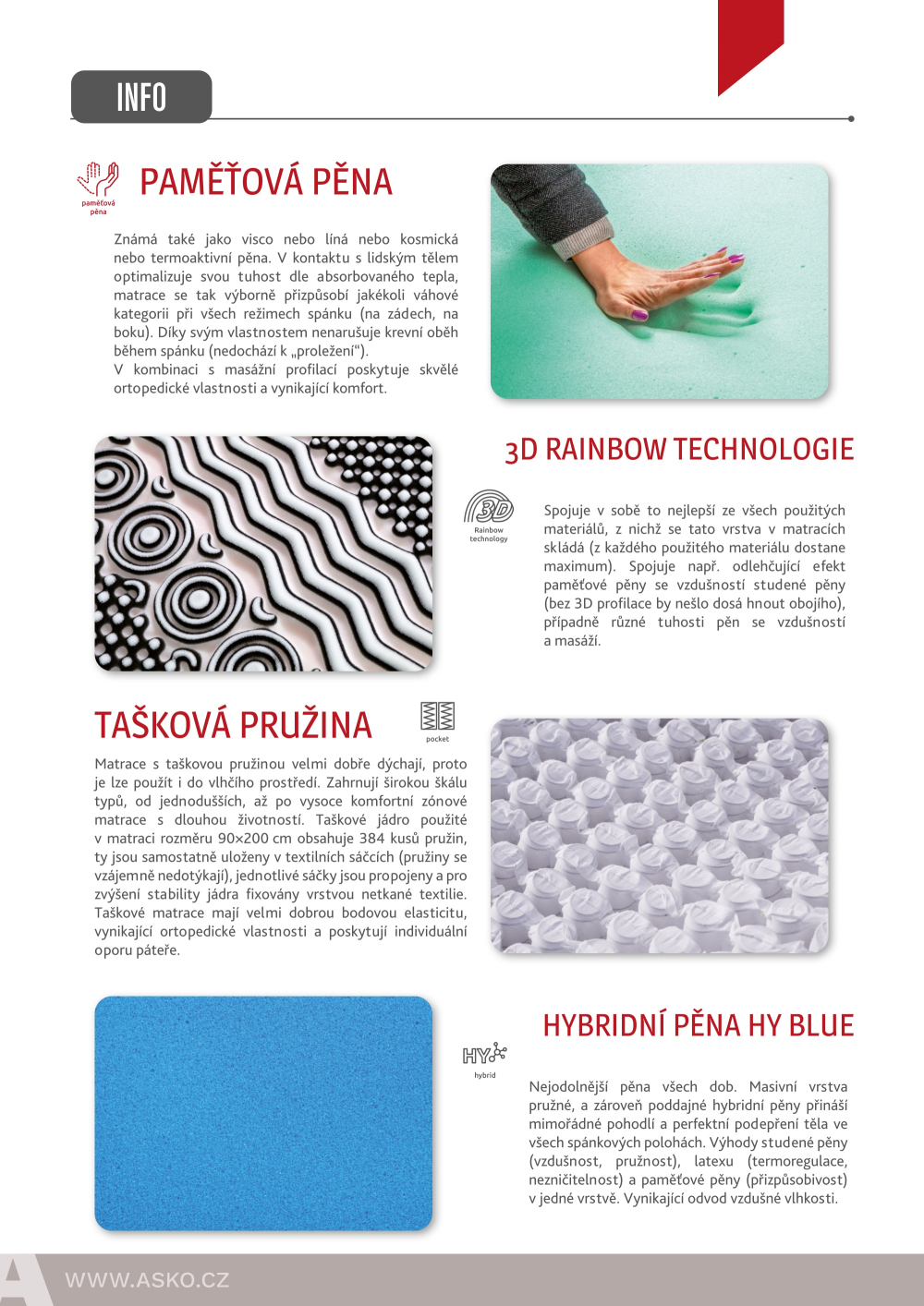 Leták ASKO nábytek katalog - Matrace Tropico - strana 6
