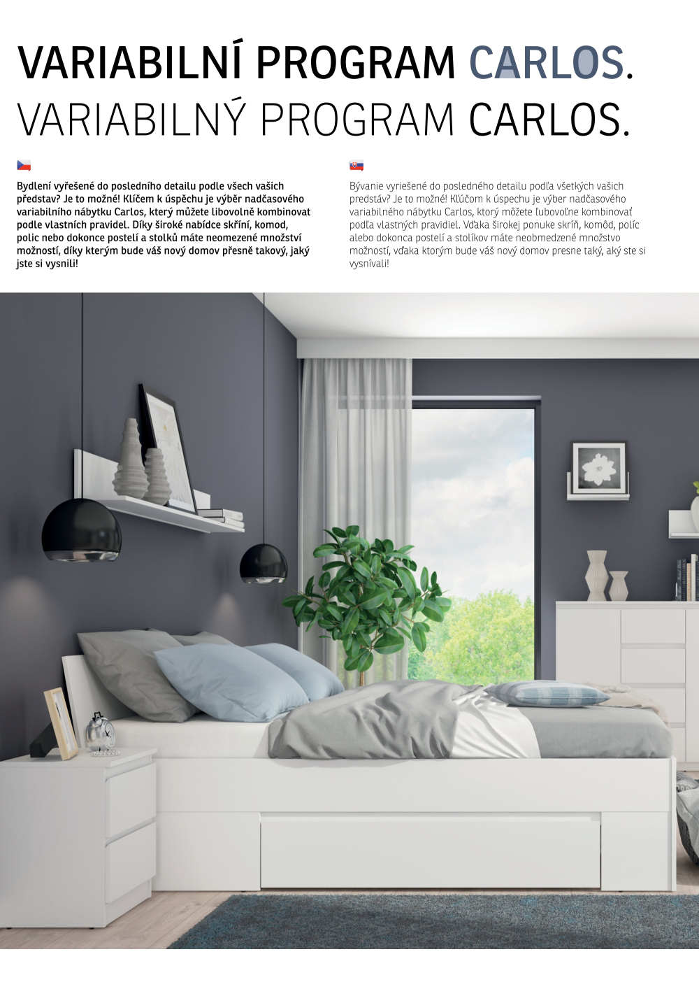 Leták ASKO nábytek katalog - Program Carlos - strana 2