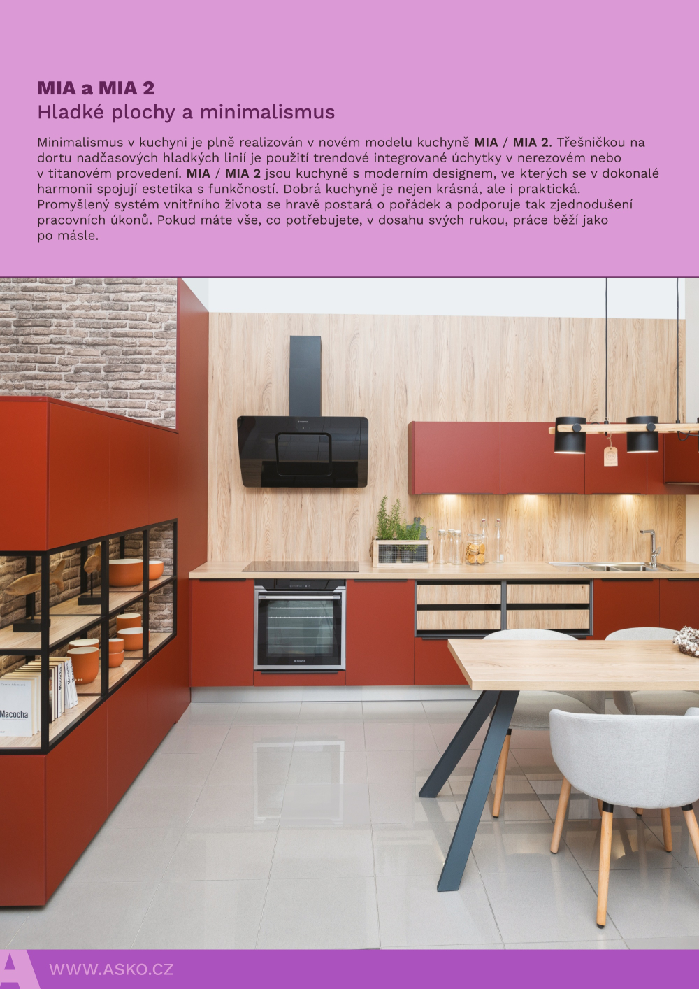 Leták ASKO nábytek katalog - Kuchyně Line - strana 12