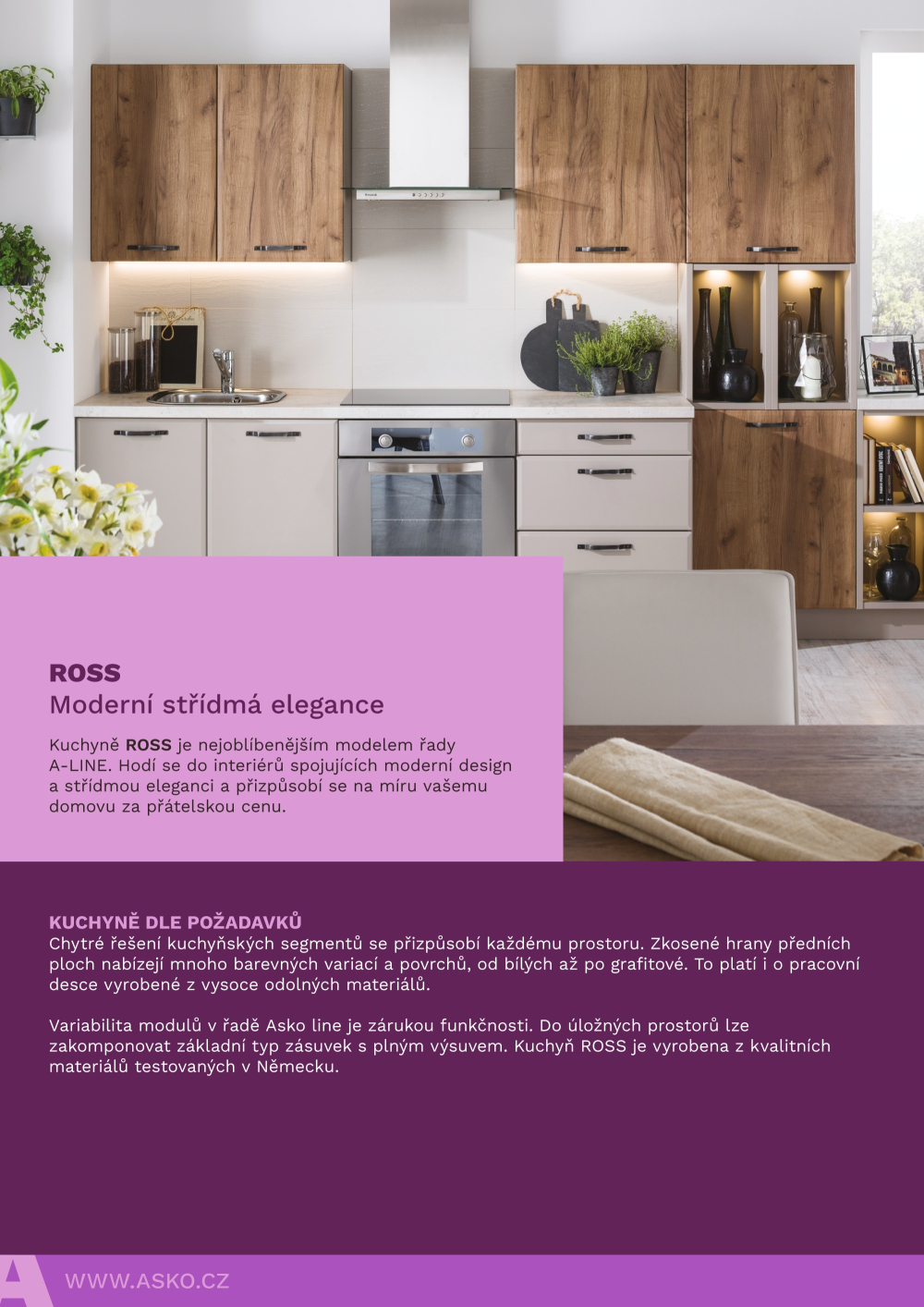 Leták ASKO nábytek katalog - Kuchyně Line - strana 6