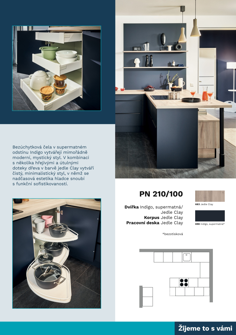 Leták ASKO nábytek katalog - Kuchyně Best Line - strana 13