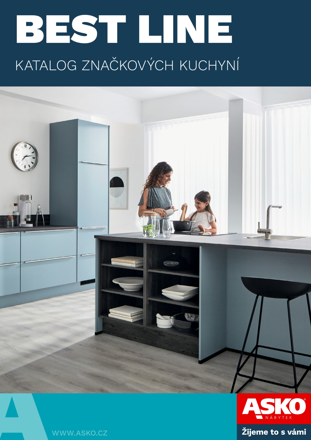 Leták ASKO nábytek katalog - Kuchyně Best Line - strana 1