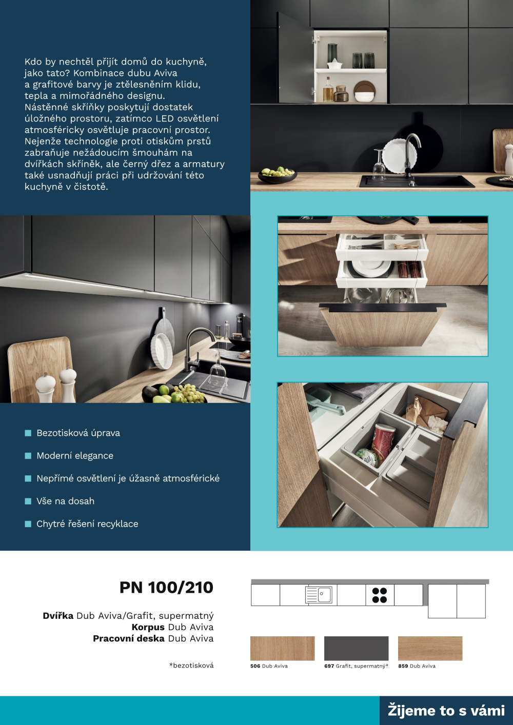 Leták ASKO nábytek katalog - Kuchyně Best Line - strana 3