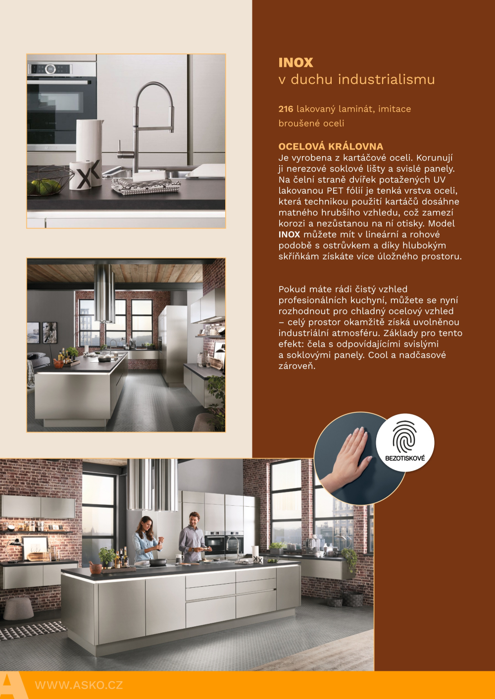Leták ASKO nábytek katalog - Kuchyně Top Line - strana 12