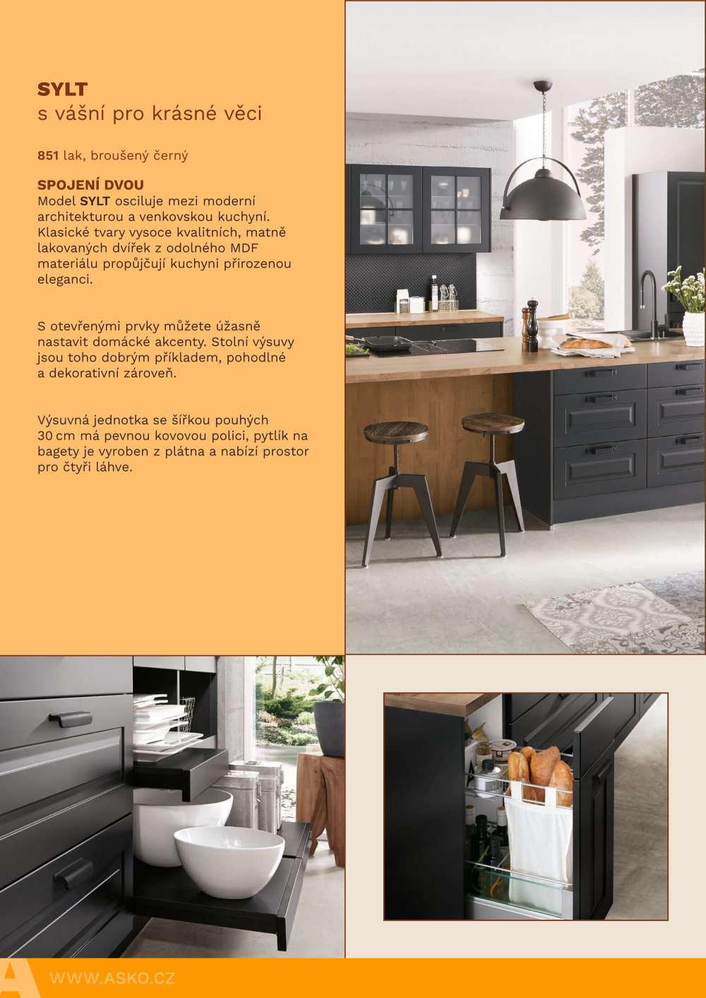 Leták ASKO nábytek katalog - Kuchyně Top Line - strana 14