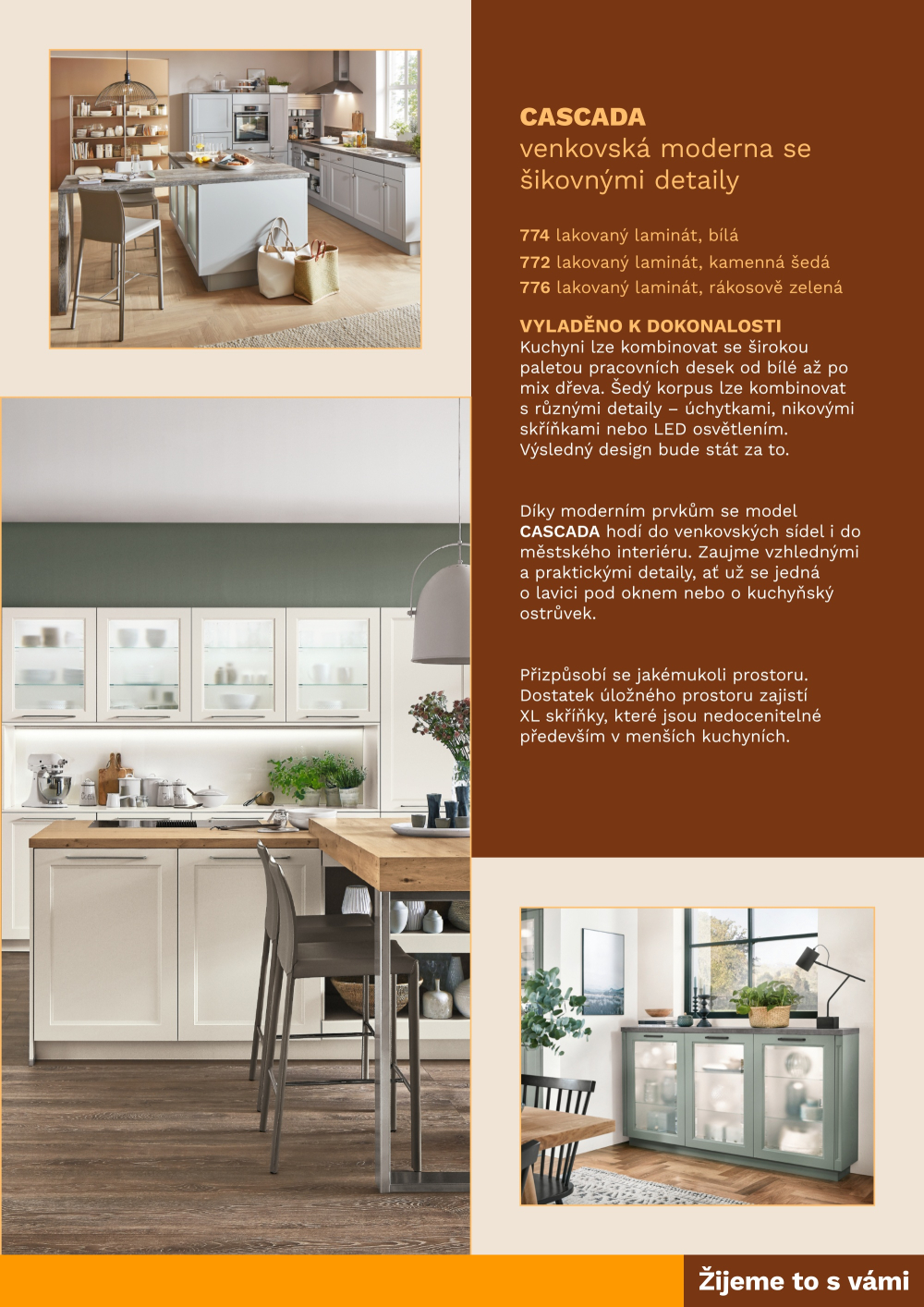 Leták ASKO nábytek katalog - Kuchyně Top Line - strana 15