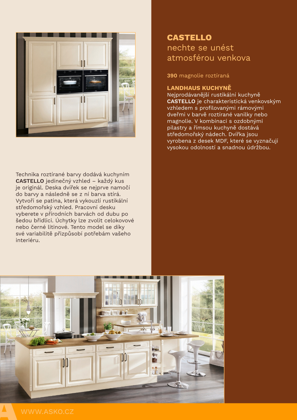 Leták ASKO nábytek katalog - Kuchyně Top Line - strana 16