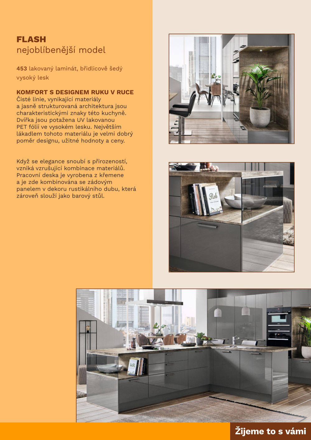 Leták ASKO nábytek katalog - Kuchyně Top Line - strana 5