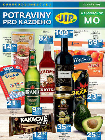 JIP leták maloobchod