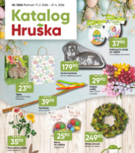 Akční leták Hruška katalog