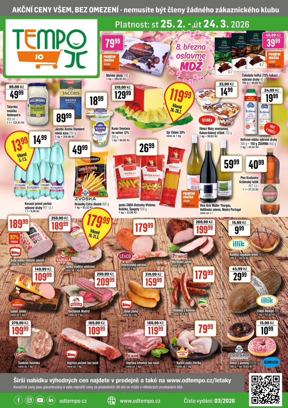 Leták TEMPO leták JO - strana 1