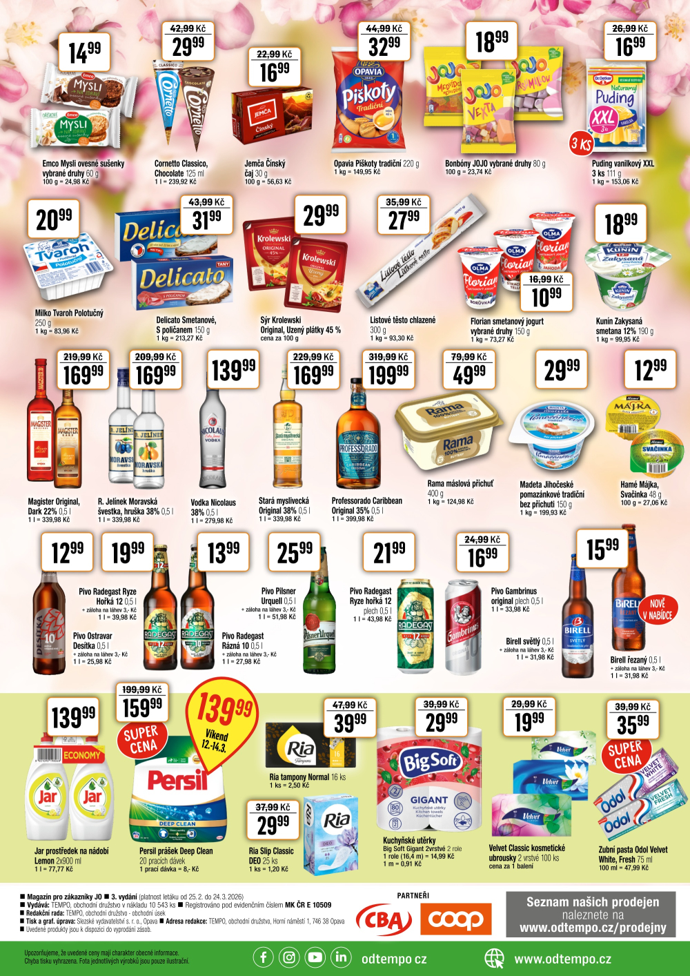 Leták TEMPO leták JO - strana 2