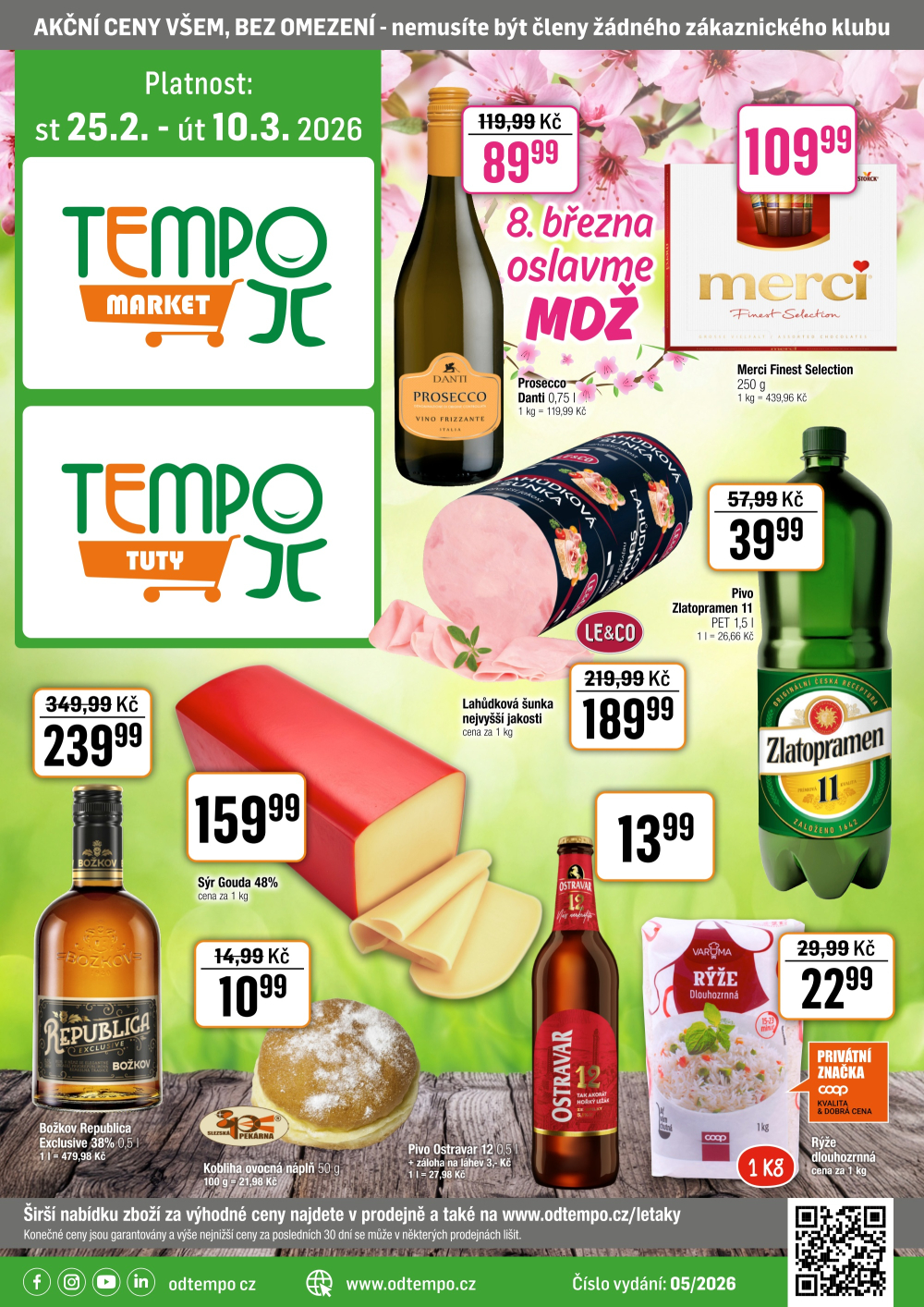 Leták TEMPO leták - strana 1