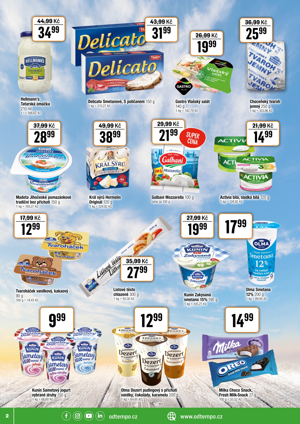 Leták TEMPO leták - strana 2