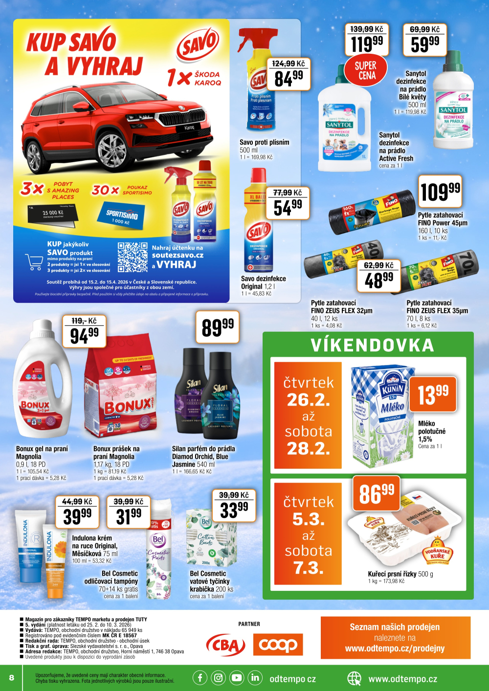 Leták TEMPO leták - strana 8