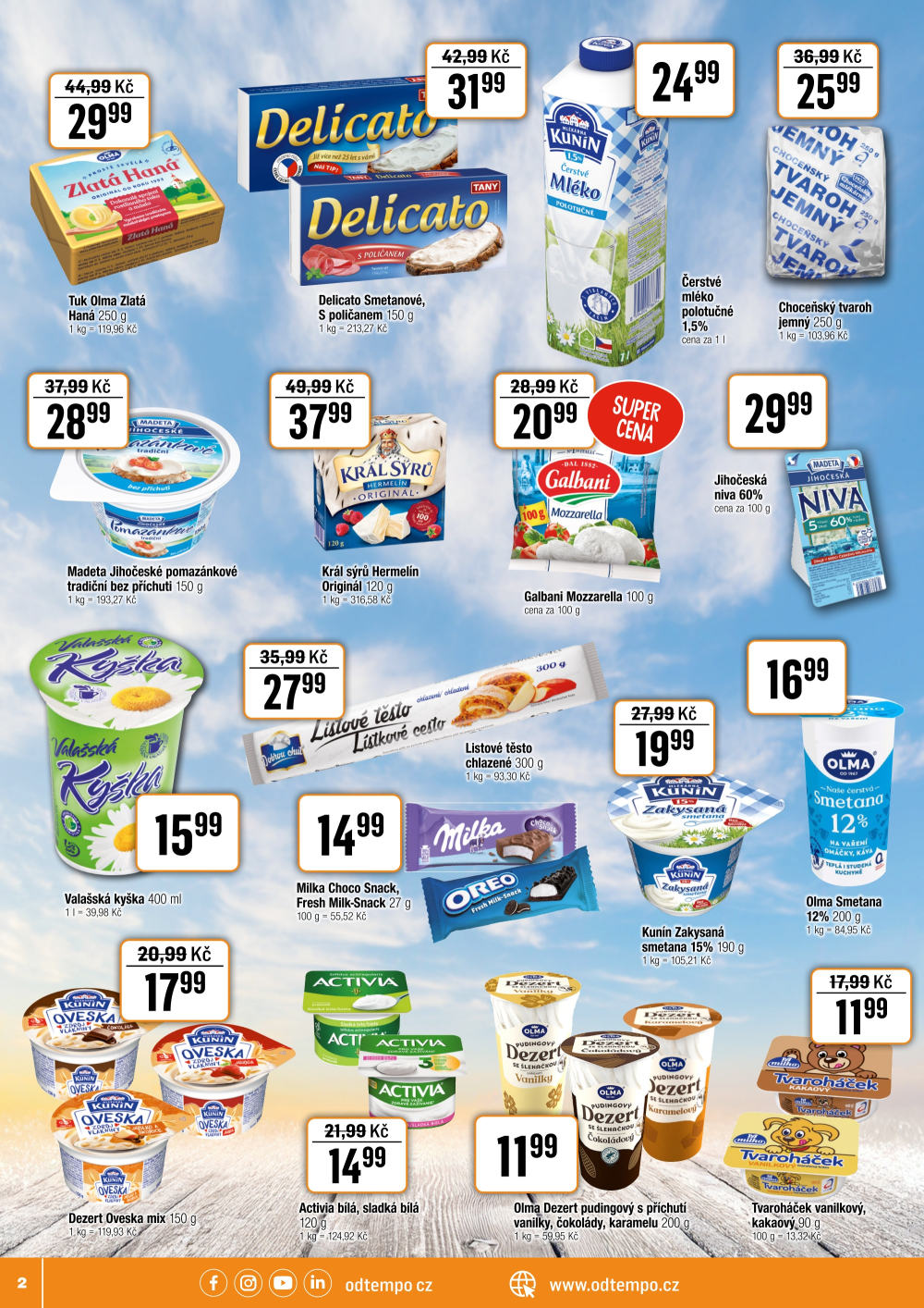 Leták TEMPO leták - Terno Opava - Jaktář - strana 2