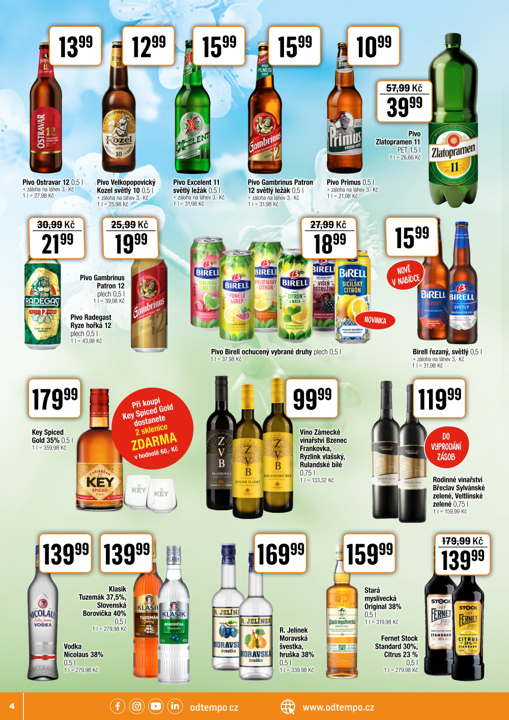 Leták TEMPO leták - Terno Opava - Jaktář - strana 4