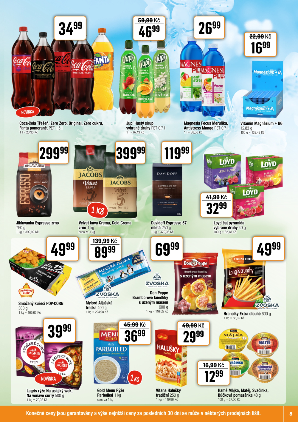 Leták TEMPO leták - Terno Opava - Jaktář - strana 5