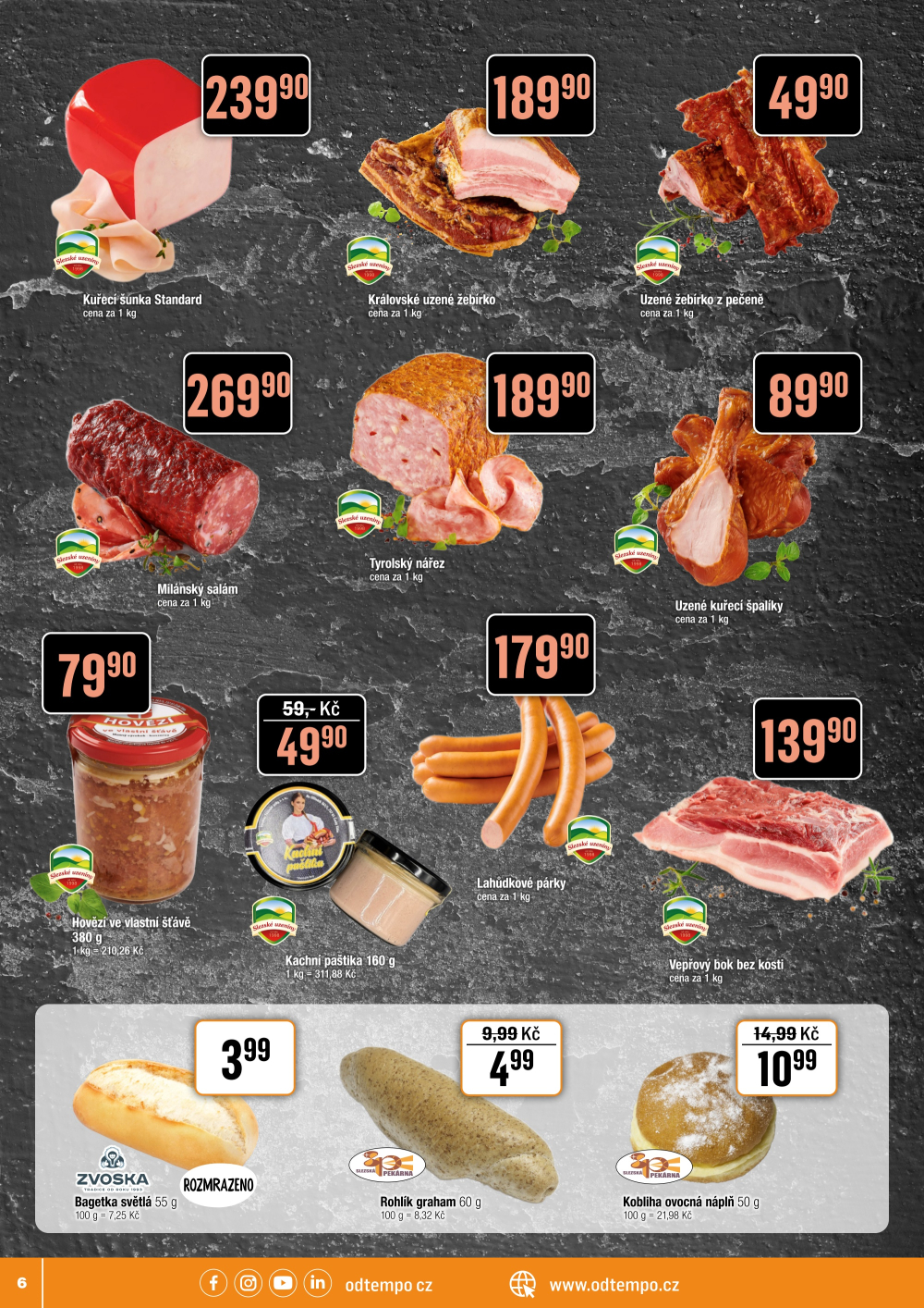 Leták TEMPO leták - Terno Opava - Jaktář - strana 6