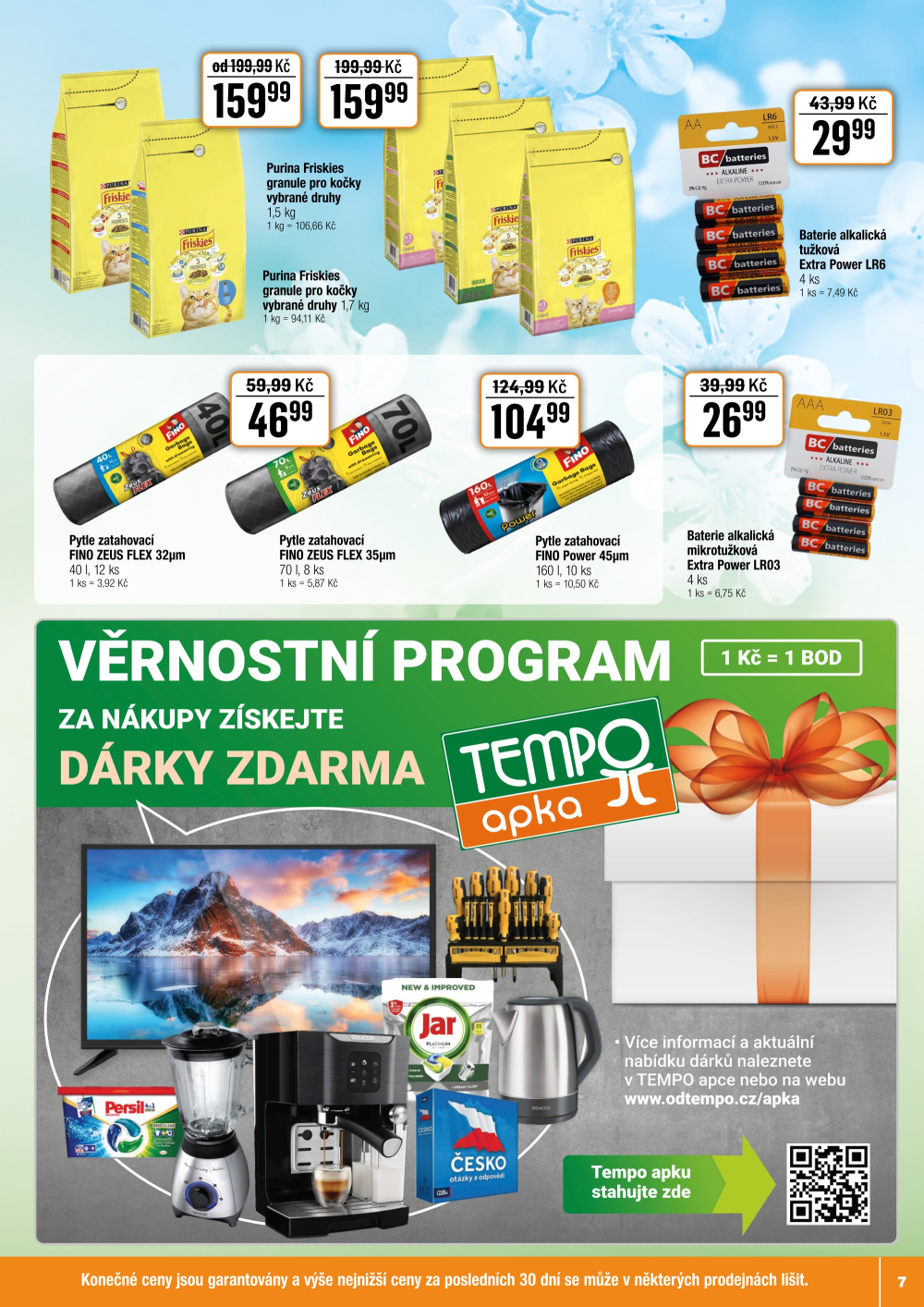 Leták TEMPO leták - Terno Opava - Jaktář - strana 7