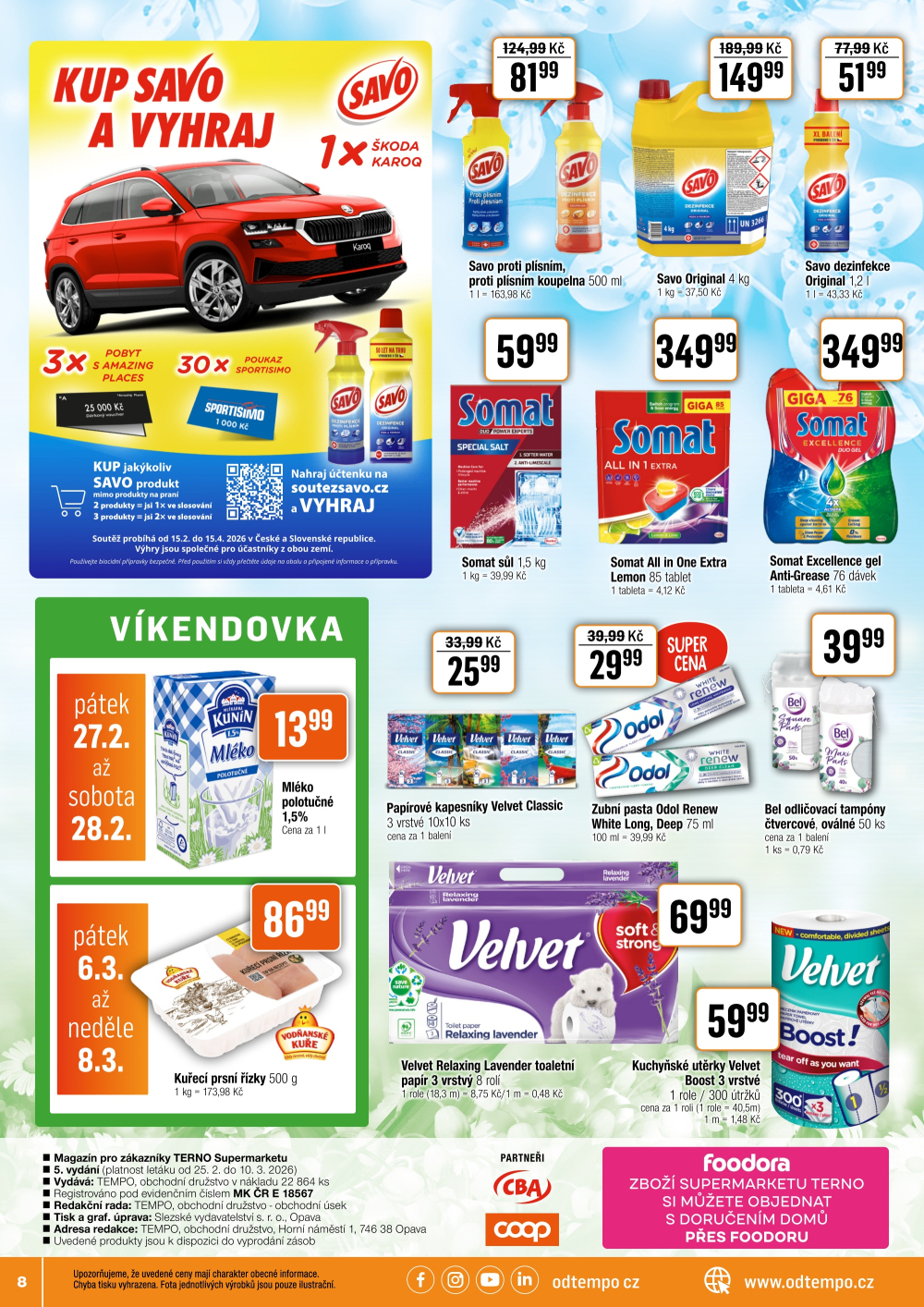 Leták TEMPO leták - Terno Opava - Jaktář - strana 8