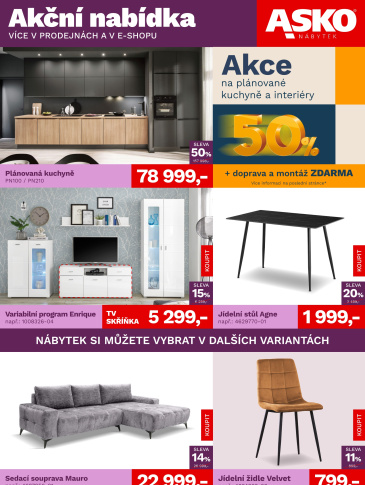 ASKO nábytek leták