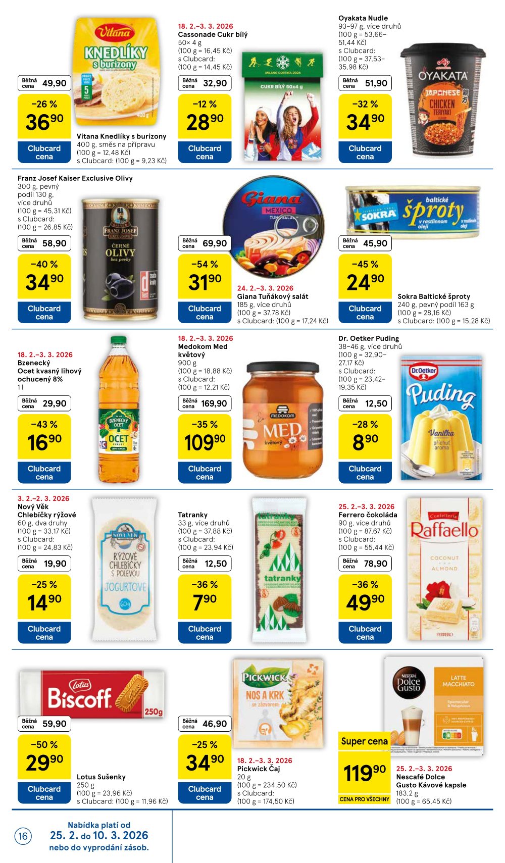 Leták Tesco hypermarket leták - strana 16