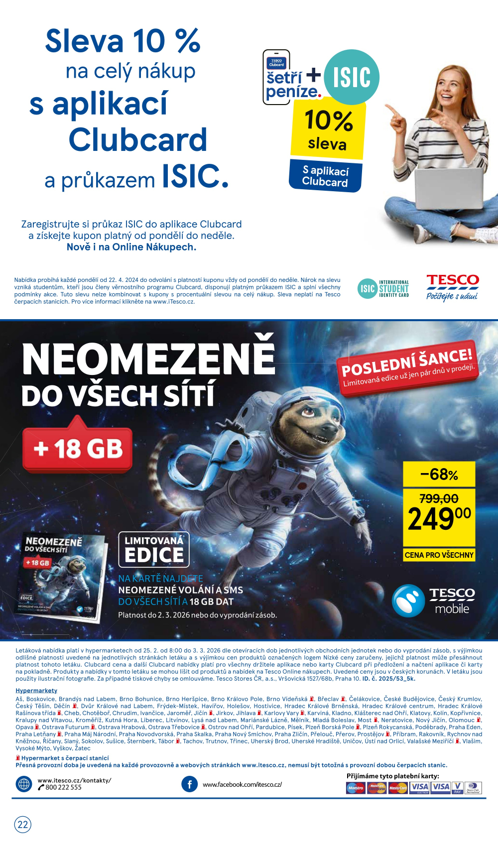 Leták Tesco hypermarket leták - strana 22