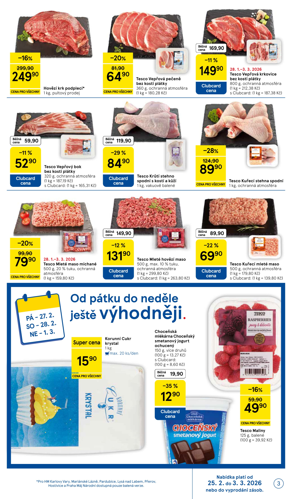 Leták Tesco hypermarket leták - strana 3
