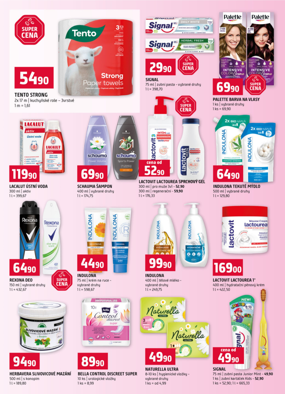 Leták Terno leták - Trhové Sviny, Bechyně, Třeboň, Týn nad Vltavou, České Budějovice, Hradec Králové, Olomouc a Borovany - strana 14