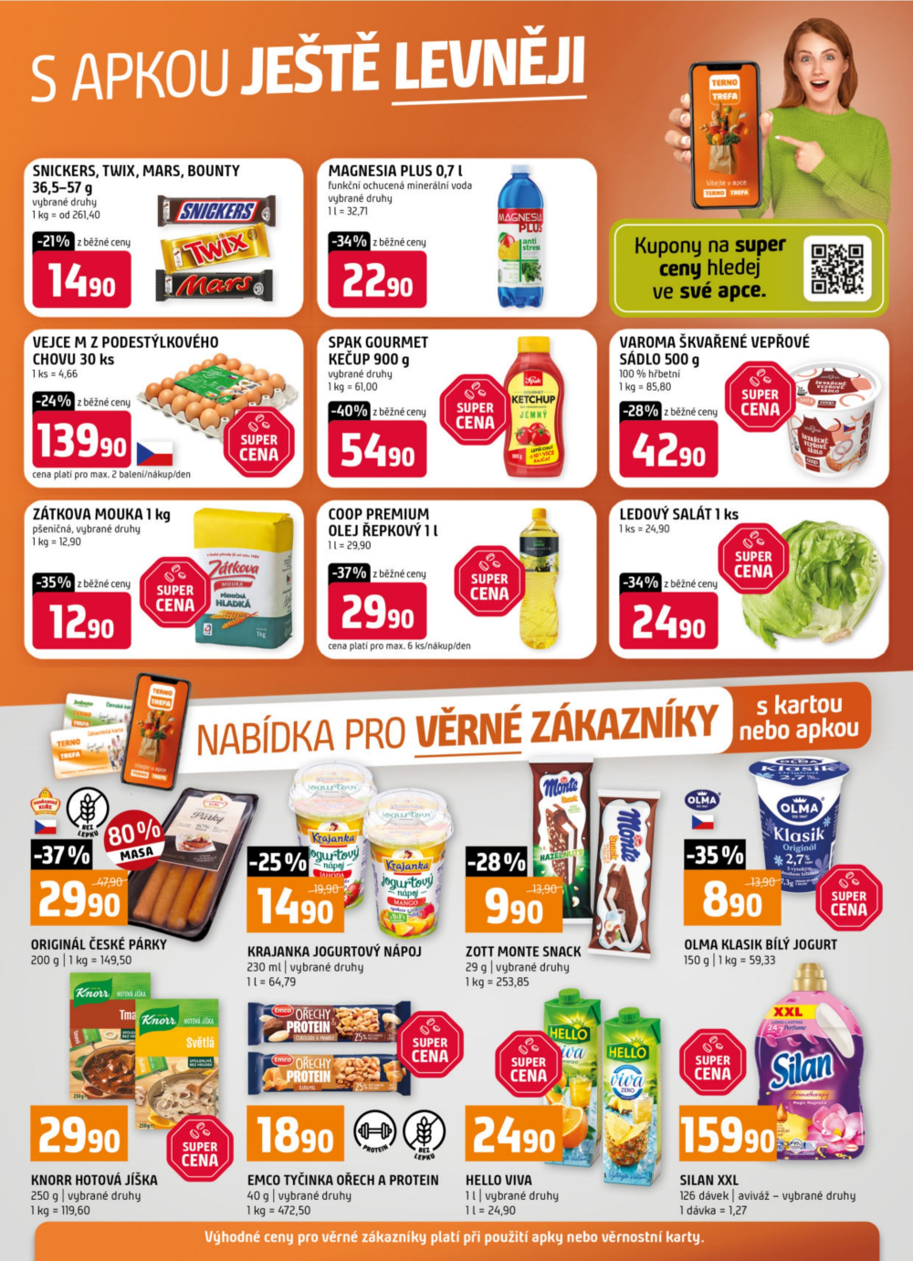 Leták Terno leták - Trhové Sviny, Bechyně, Třeboň, Týn nad Vltavou, České Budějovice, Hradec Králové, Olomouc a Borovany - strana 19