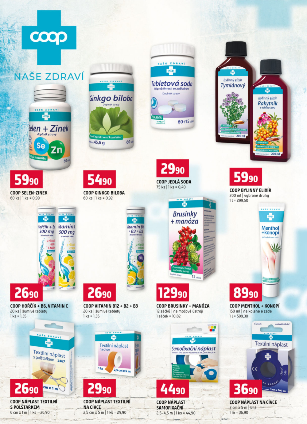 Leták Terno leták - Prachatice, Český Krumlov, Zlín, Tábor, Strakonice a Blatná - strana 18