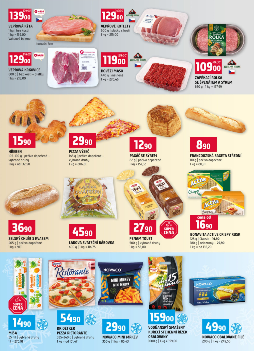 Leták Terno leták - Prachatice, Český Krumlov, Zlín, Tábor, Strakonice a Blatná - strana 3