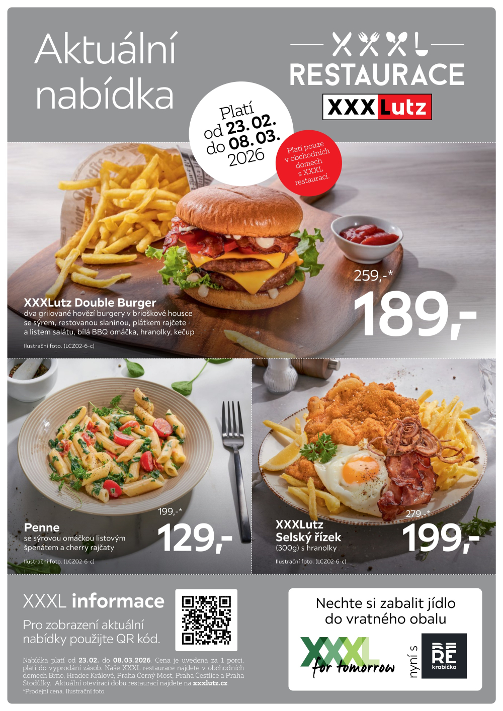 Leták XXXLutz leták - Restaurace - strana 1