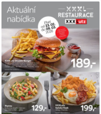 Akční leták XXXLutz  - Restaurace