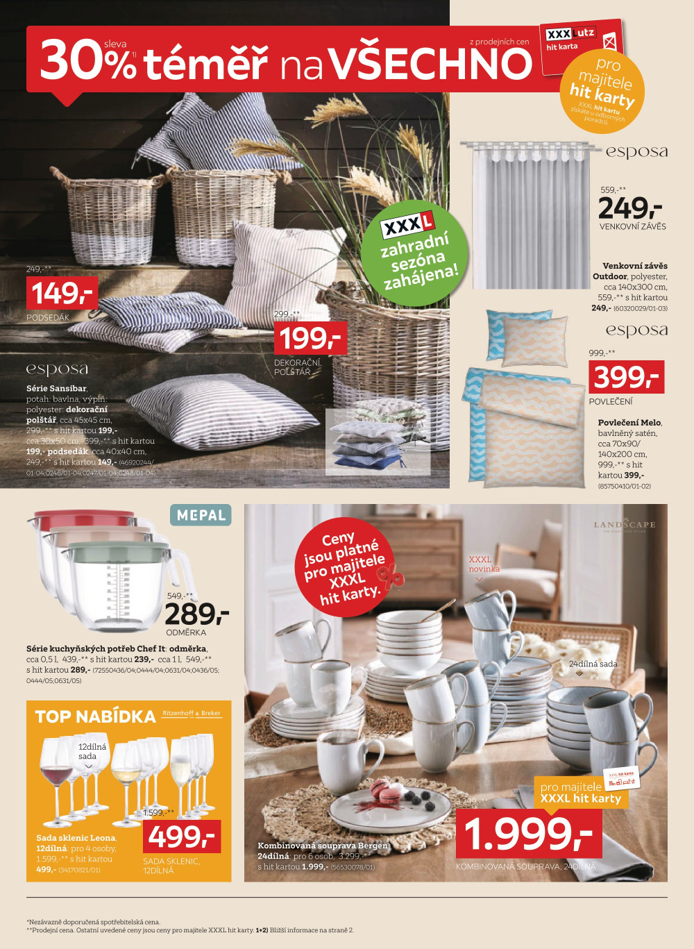 Leták XXXLutz leták - Sleva 30 % téměř na všechno - strana 10