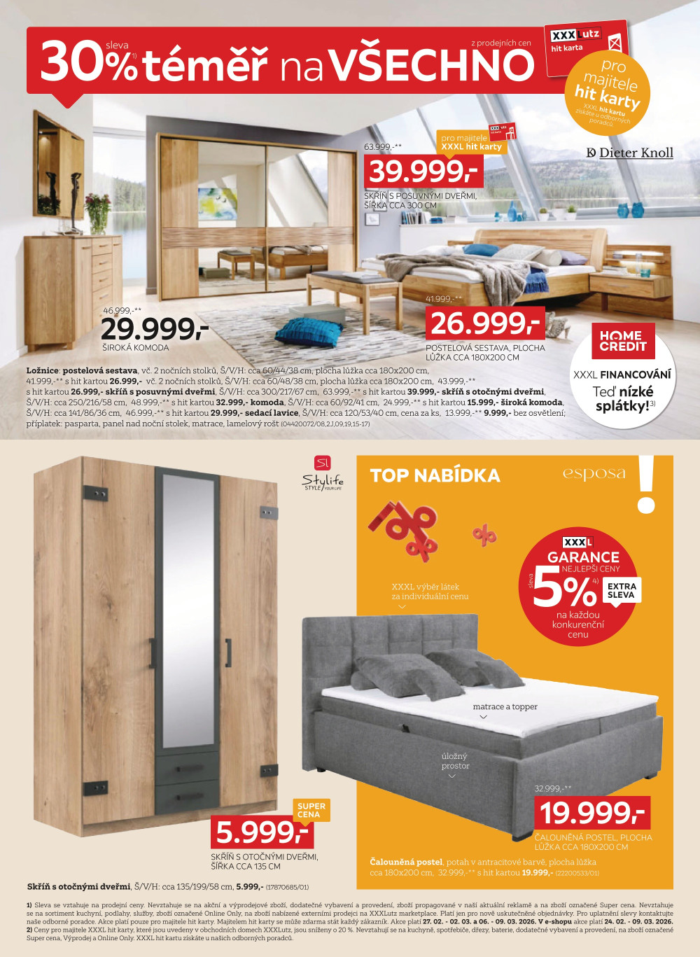 Leták XXXLutz leták - Sleva 30 % téměř na všechno - strana 2