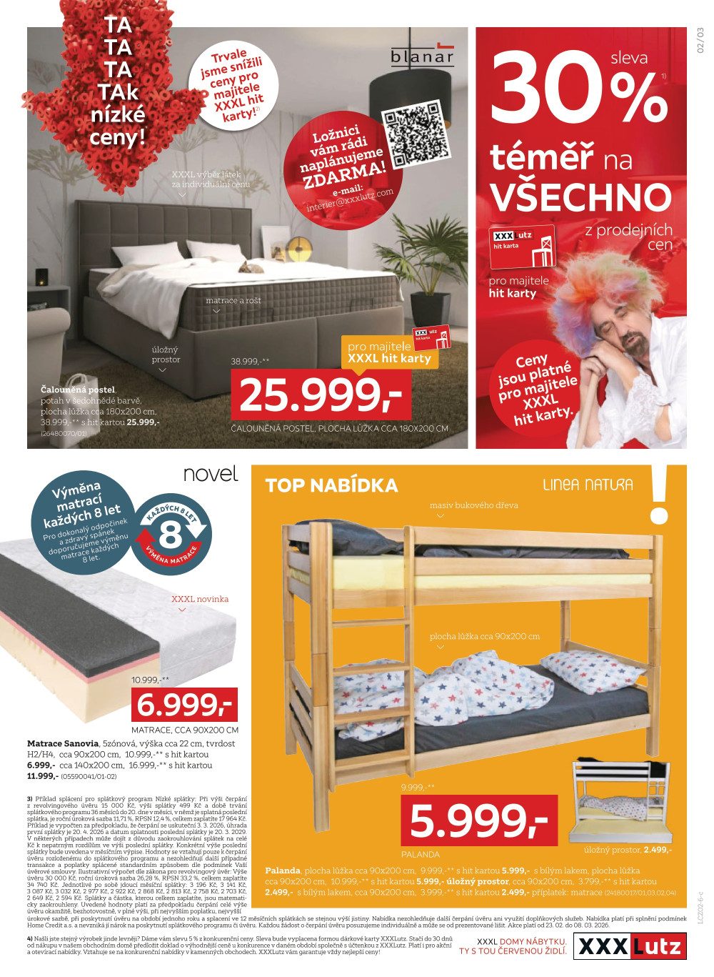 Leták XXXLutz leták - Sleva 30 % téměř na všechno - strana 3