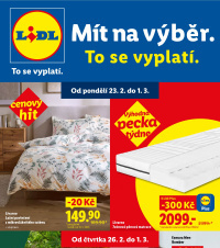 Akční leták Lidl  - Nabídka spotřebního zboží