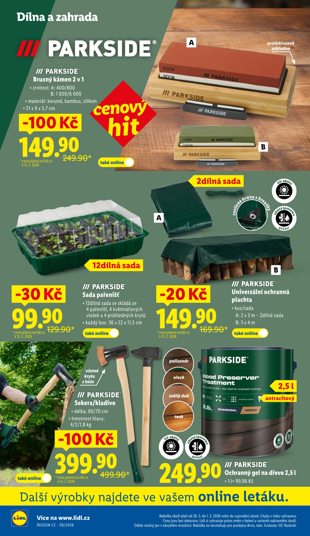 Leták Lidl leták - Nabídka spotřebního zboží - strana 20