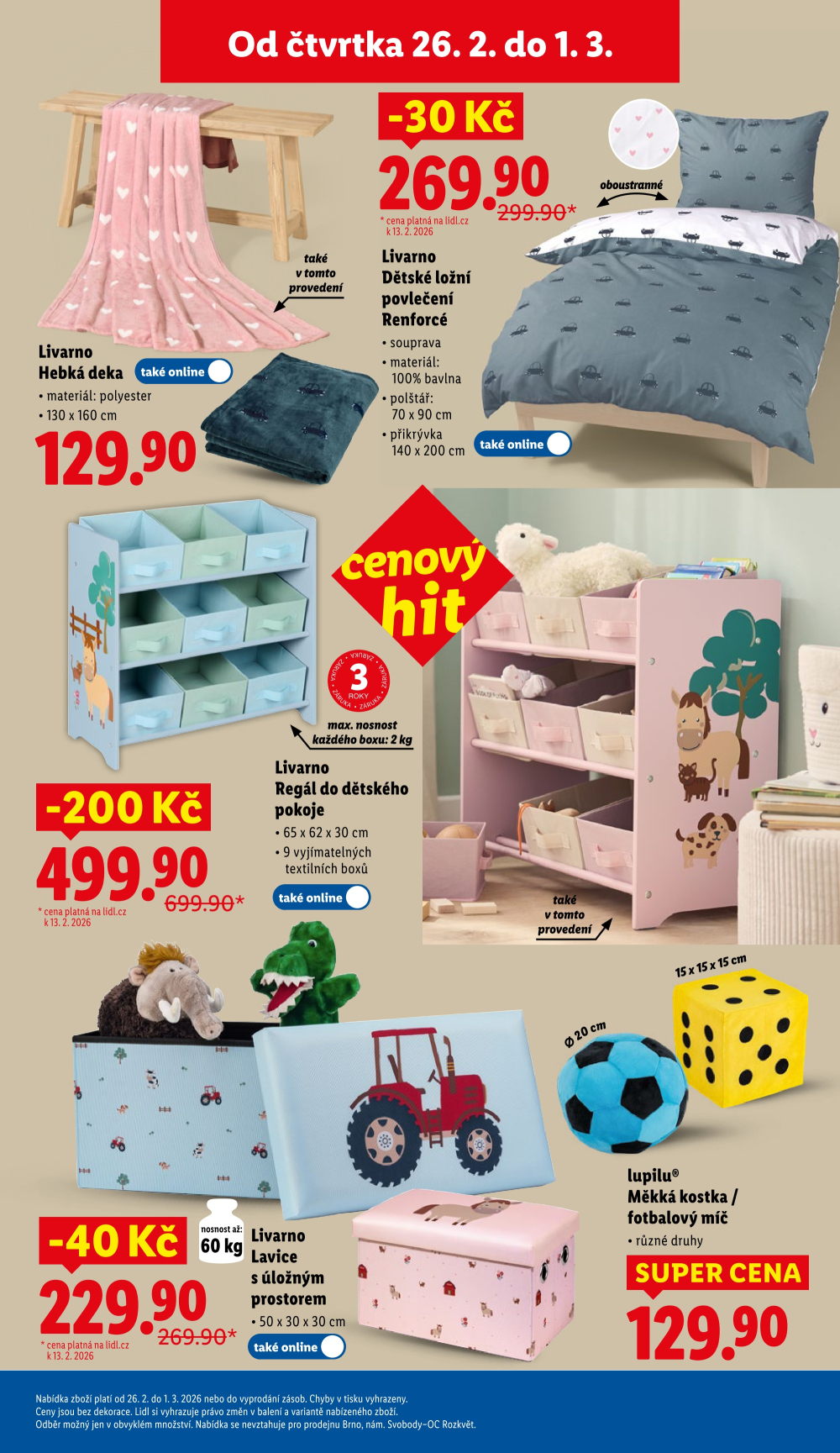 Leták Lidl leták - Nabídka spotřebního zboží - strana 23