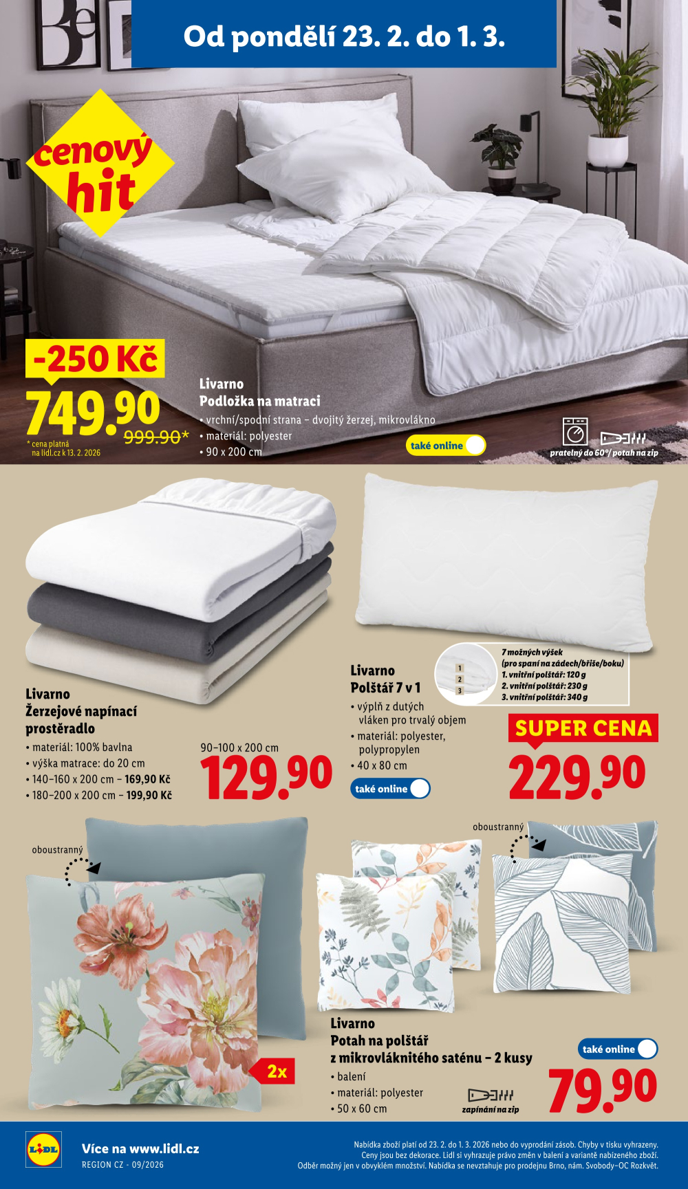 Leták Lidl leták - Nabídka spotřebního zboží - strana 4