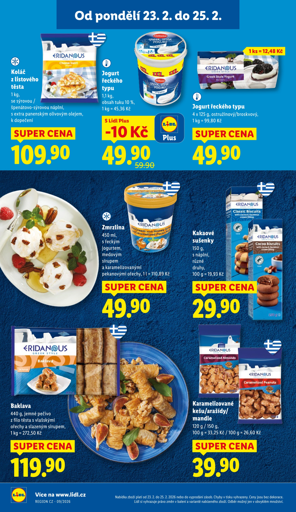 Leták Lidl leták od pondělí - Kulinářské speciality v řeckém stylu - strana 18
