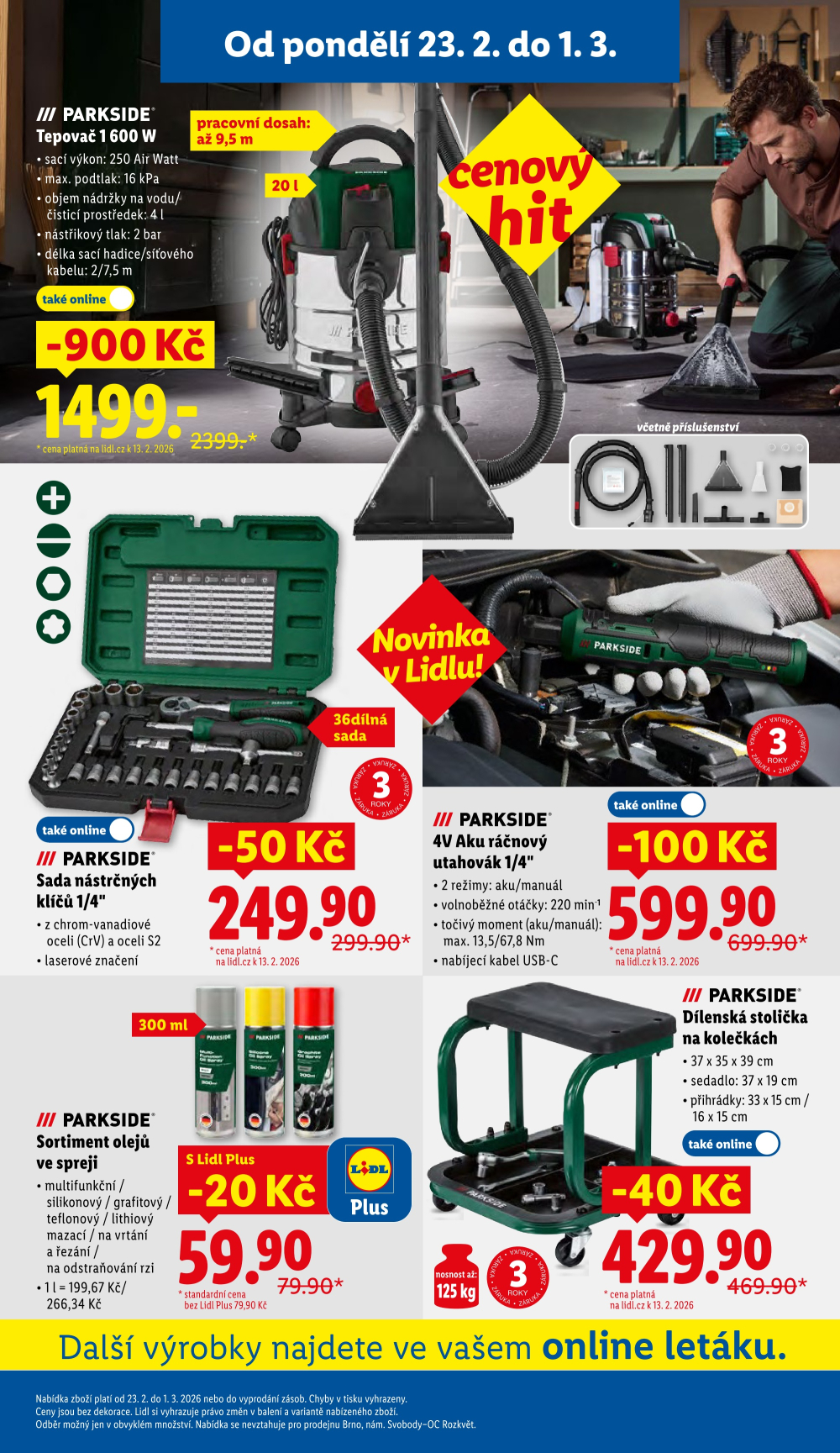 Leták Lidl leták od pondělí - Kulinářské speciality v řeckém stylu - strana 39